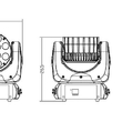 INVOLIGHT LEDMH1210B - голова вращения (WASH). - Звуковое и световое оборудование, музыкальные инструменты.