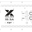 FBT X-SUB 115SA - активный сабвуфер, бас-рефлекс, 15', 1200 Вт - Звуковое и световое оборудование, музыкальные инструменты.