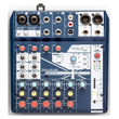 SOUNDCRAFT Notepad-8FX - компактный 8-канальный микшерный пульт с процессором эффектов Lexicon и USB - Звуковое и световое оборудование, музыкальные инструменты.