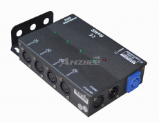 Anzhee DMX Splitter 4 -Сплиттер DMX-сигнала, 4 выхода - Звуковое и световое оборудование, музыкальные инструменты.