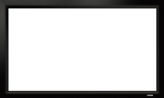 Digis VELVET DSVFS-16932 Экран настенный на раме, формат 16:9, 316", 720x414, рабочая поверхность 700x394, белое матовое полотно, рама 100мм обтянута чёрным бархатом - Звуковое и световое оборудование, музыкальные инструменты.
