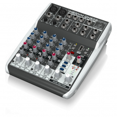 BEHRINGER QX602MP3 - Микшер, 6 каналов, 2 микр. предусил. XENYX, USB МР3 плеер, British EQ, Multi FX - Звуковое и световое оборудование, музыкальные инструменты.