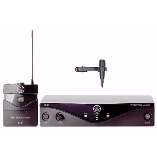 AKG Perception Wireless 45 Pres Set BD U2 - радиосистема с петличным микрофоном (614.1-629.3МГц) - Звуковое и световое оборудование, музыкальные инструменты.