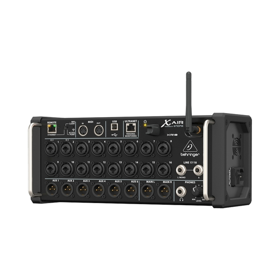 BEHRINGER XR18 - цифровой рэковый микшер 18 каналов, WiFi модуль - Звуковое и световое оборудование, музыкальные инструменты.