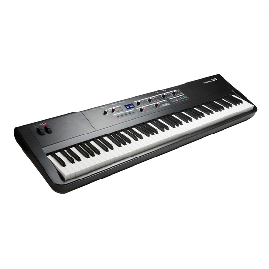 KURZWEIL SP1 - цифровое сценическое пианино, 88 молоточковых клавиш, полифония 256, цвет чёрный - Звуковое и световое оборудование, музыкальные инструменты.