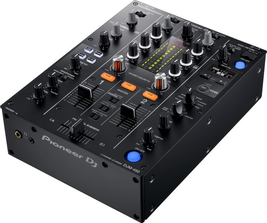 Pioneer DJM-450 -dj микшерный пульт 2-х канальный - Звуковое и световое оборудование, музыкальные инструменты.